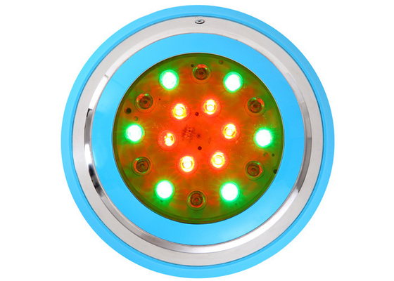 RGB Underwater Led Lights Wall Mounted Surface Installation 54W 18W Fiber Optic Pool Lighting